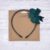 Green Spruce – Slim Hair Band With Bow