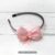 Light Pink – Slim Hair Band With Bow