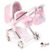 Arias Stroller With Baby Bag – Elegance Collection. 36X62X63cm (Handle Height 62cm)